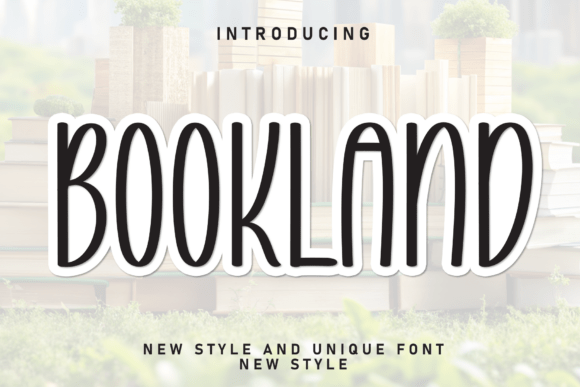 Discover the Joyful Charm of the Bookland Font