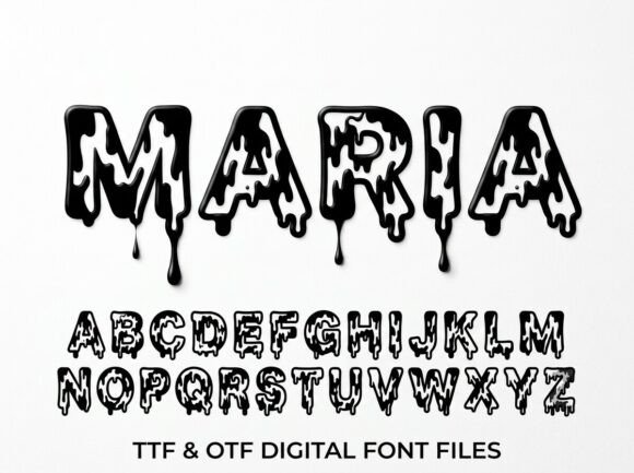 Discovering the Bold Visual Identity of the Maria Typeface
