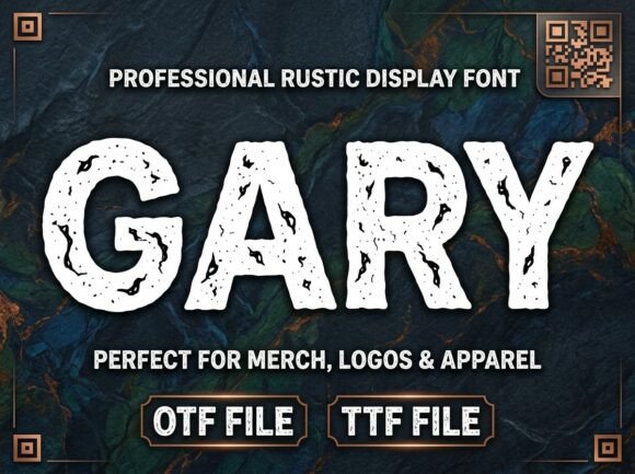 Exploring the Visual Power of the Gary Typeface