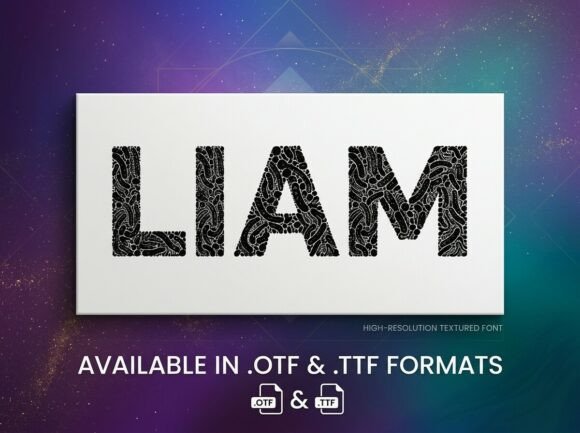 Liam: A Display Typeface for Bold Visual Statements