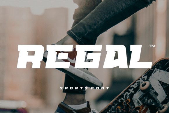 Regal: The Bold Display Font for Athletic Branding