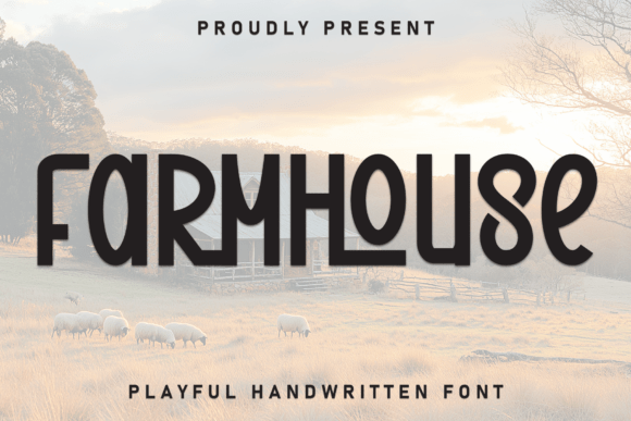 The Handwritten Allure of the Farmhouse Font